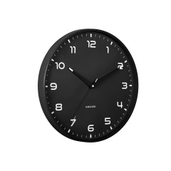 Nástenné hodiny Orgullo Karlsson KA6053BK, 40cm